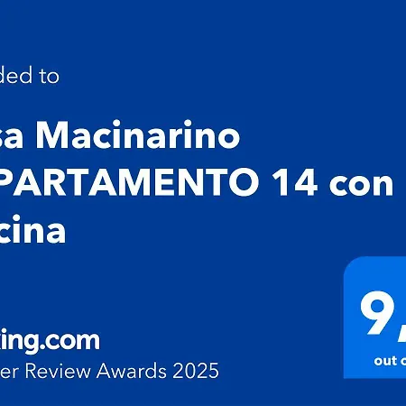 Casa Macinarino 14 Con Piscina Nyaraló
